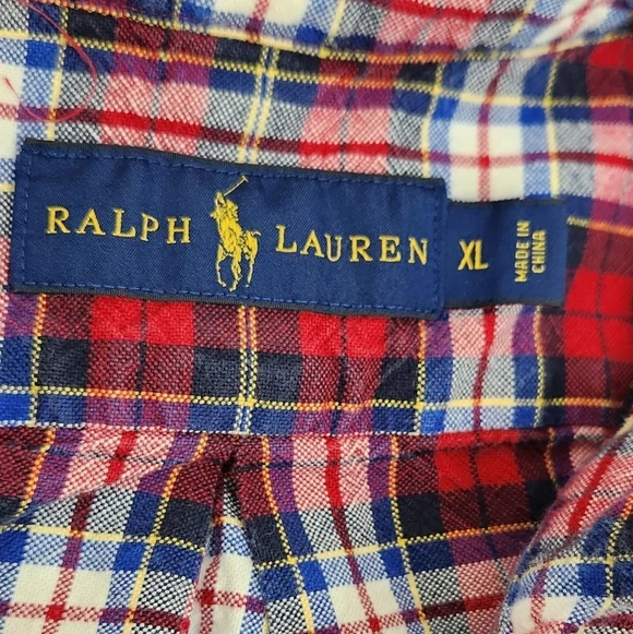Polo Ralph Lauren Lightweight Flannel Button Up - Picture 5 of 7